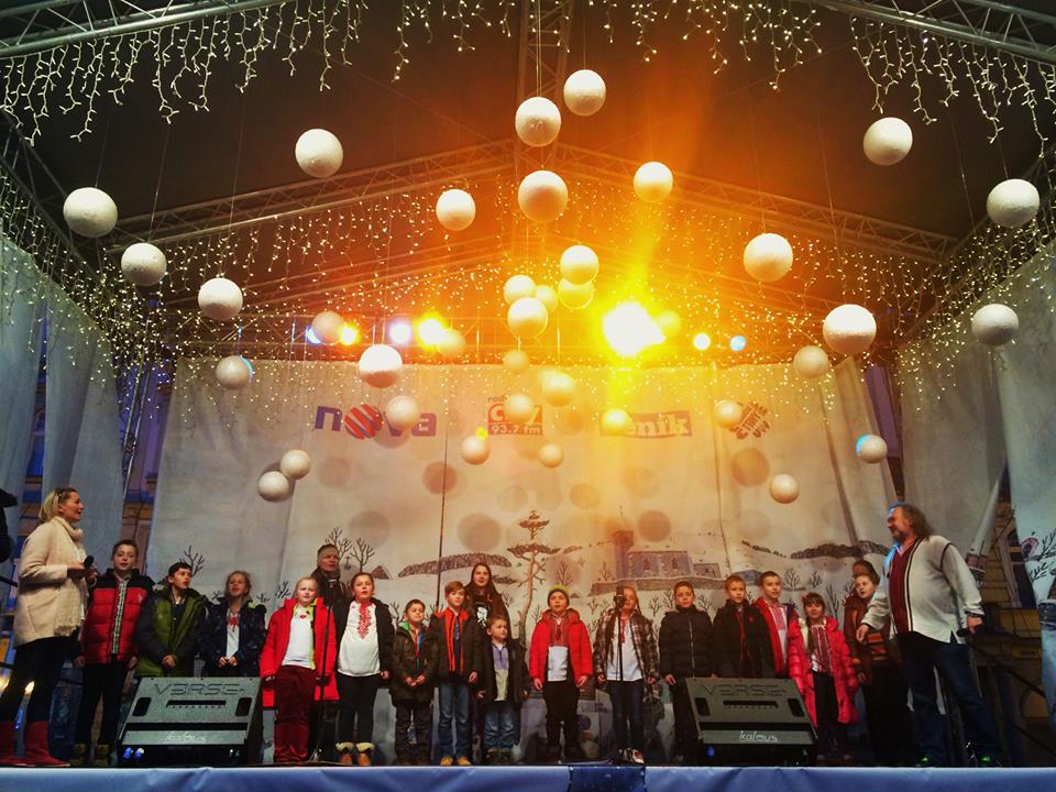 Над різдвяною Прагою вперше лунали українські колядки