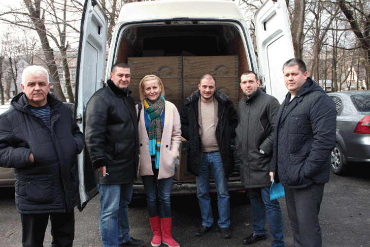 Skupina B. Braun věnovala zdravotnický materiál postižené Ukrajině