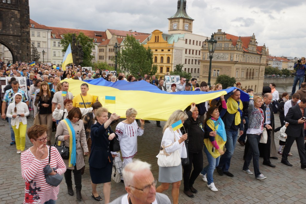 День Незалежності України в Празі: боремося за нашу незалежність!